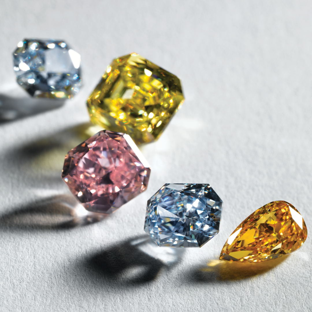 All About Natural Fancy Colored Diamonds