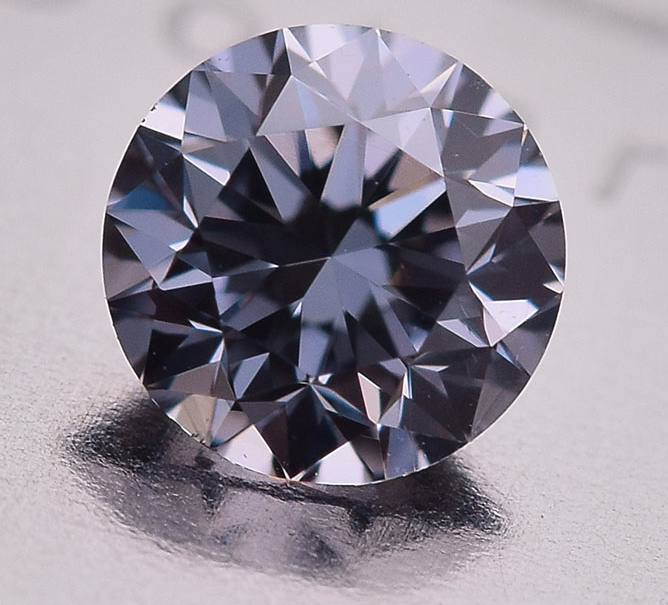 0.15 SI1 Fancy Gray-Blue Round | Argyle Mine