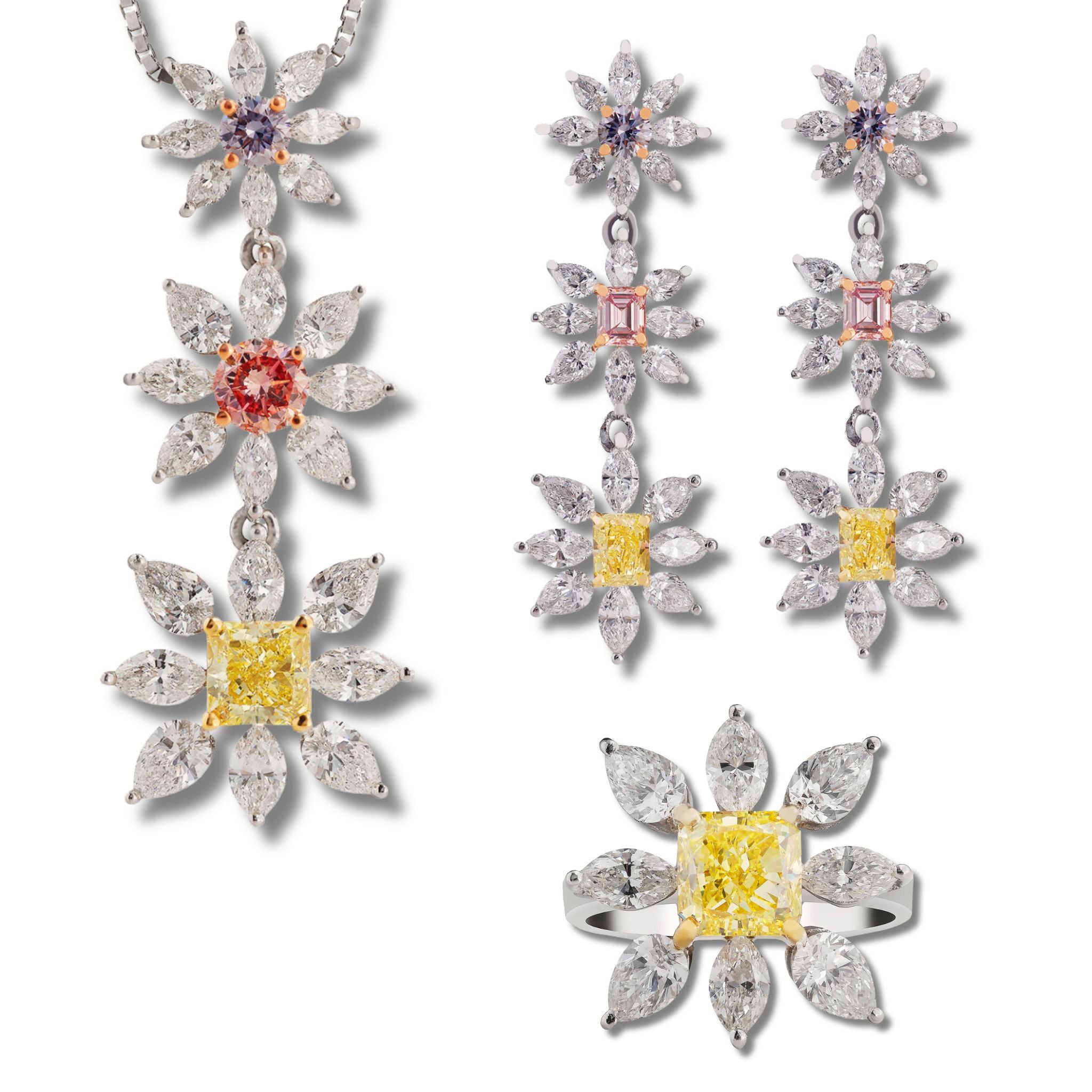 Northern Cross Argyle Mine Diamond Suite (3 Piece)