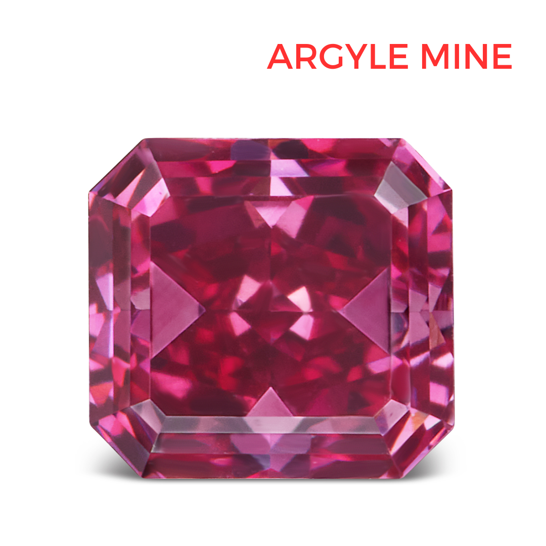 The Stephen Andrew Red - 0.25 VS2 Fancy Purplish Red Radiant | Argyle Mine